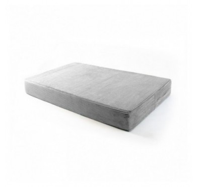 Sitzkissen für Paletten | Cordstoff | 120x80 cm | Farbe Grau