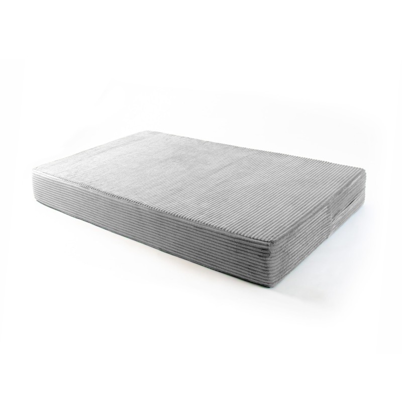Sitzkissen für Paletten | Cordstoff | 120x80 cm | Farbe Grau
