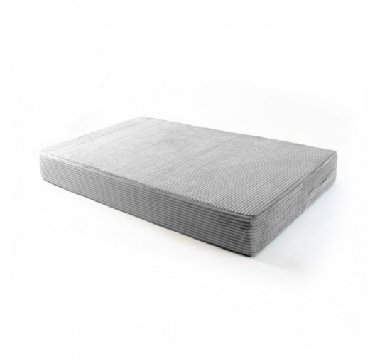 Sitzkissen für Paletten | Cordstoff | 120x80 cm | Farbe Grau
