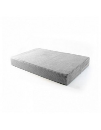 Sitzkissen für Paletten | Cordstoff | 120x80 cm | Farbe Grau