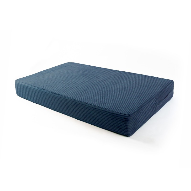 Sitzkissen für Paletten | Cordstoff | 120x80 cm | Farbe Dunkelblau