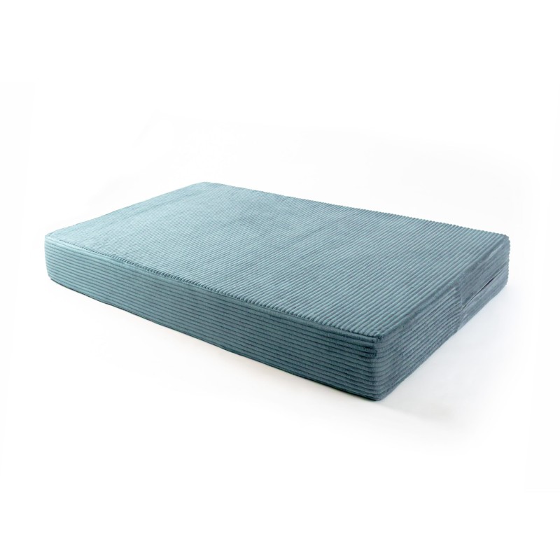 Sitzkissen für Paletten | Cordstoff | 120x80 cm | Farbe Blau