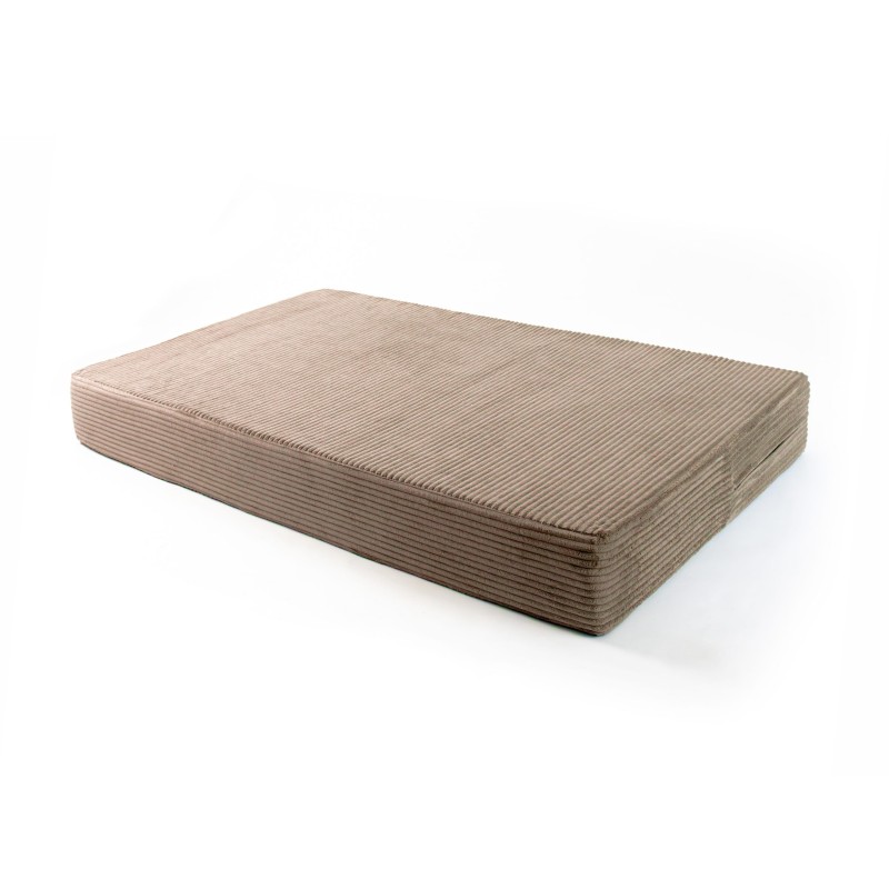Sitzkissen für Paletten | Cordstoff | 120x80 cm | Farbe Braun