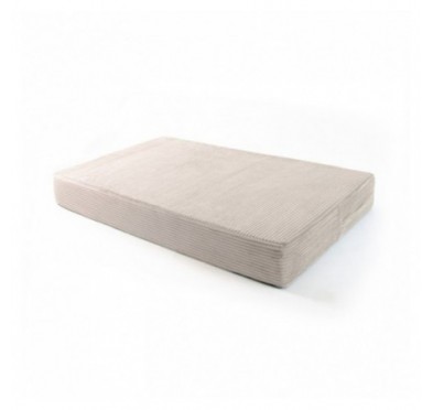 Sitzkissen für Paletten | Cordstoff | 120x80 cm | Farbe Dunkelbeige