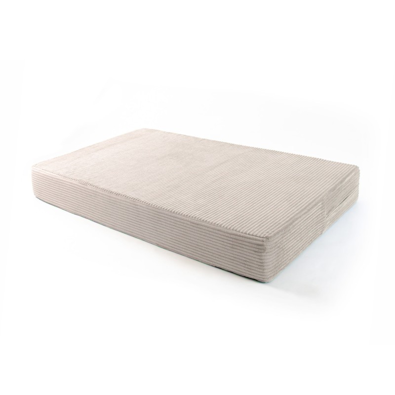 Sitzkissen für Paletten | Cordstoff | 120x80 cm | Farbe Dunkelbeige