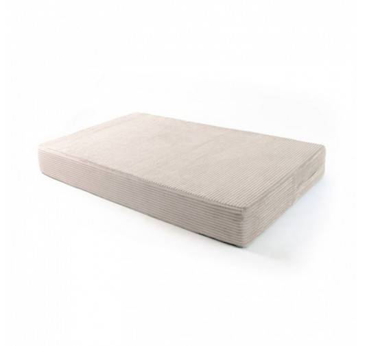 Sitzkissen für Paletten | Cordstoff | 120x80 cm | Farbe Dunkelbeige