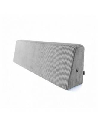 Rückenkissen für Paletten | Cordstoff | 120x40 cm | Farbe Grau