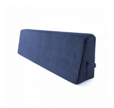 Rückenkissen für Paletten | Cordstoff | 120x40 cm | Farbe Dunkelblau