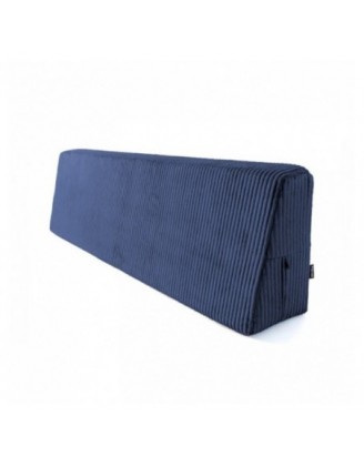 Rückenkissen für Paletten | Cordstoff | 120x40 cm | Farbe Dunkelblau