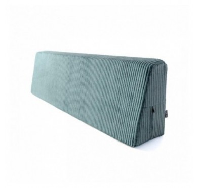 Rückenkissen für Paletten | Cordstoff | 120x40 cm | Farbe Blau