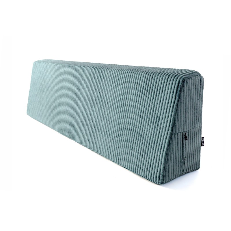 Rückenkissen für Paletten | Cordstoff | 120x40 cm | Farbe Blau