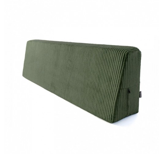 Rückenkissen für Paletten | Cordstoff | 120x40 cm | Farbe Dunkelgrün
