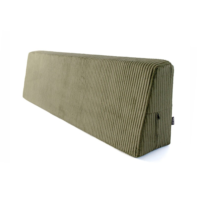 Rückenkissen für Paletten | Cordstoff | 120x40 cm | Farbe Grün
