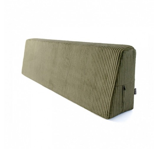 Rückenkissen für Paletten | Cordstoff | 120x40 cm | Farbe Grün