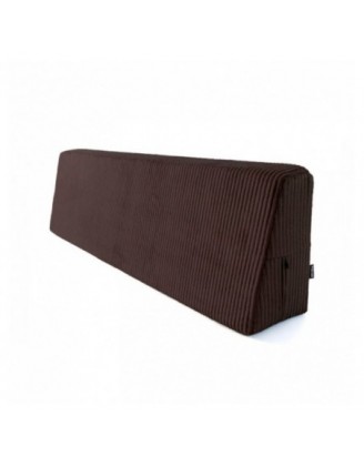 Rückenkissen für Paletten | Cordstoff | 120x40 cm | Farbe Dunkelbraun