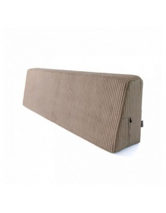 Rückenkissen für Paletten | Cordstoff | 120x40 cm | Farbe Braun