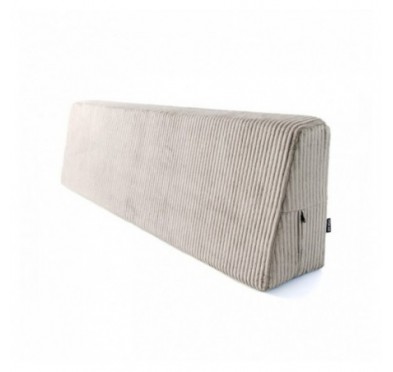 Rückenkissen für Paletten | Cordstoff | 120x40 cm | Farbe Dunkelbeige