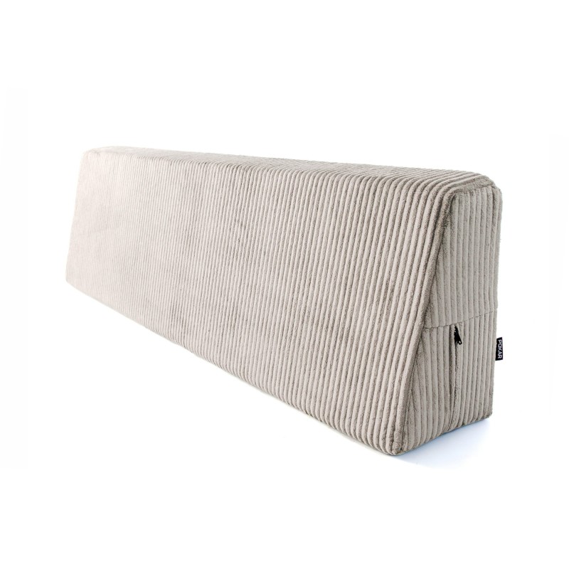 Rückenkissen für Paletten | Cordstoff | 120x40 cm | Farbe Dunkelbeige