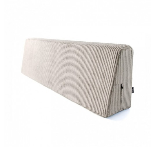 Rückenkissen für Paletten | Cordstoff | 120x40 cm | Farbe Dunkelbeige