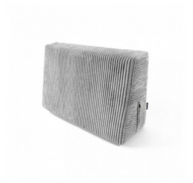 Seitenkissen für Paletten | Cordstoff | 60x40 cm | Farbe Grau