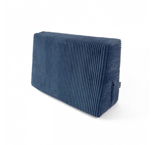 Seitenkissen für Paletten | Cordstoff | 60x40 cm | Farbe Dunkelblau