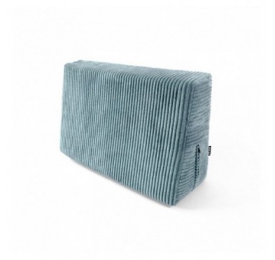 Seitenkissen für Paletten | Cordstoff | 60x40 cm | Farbe Blau