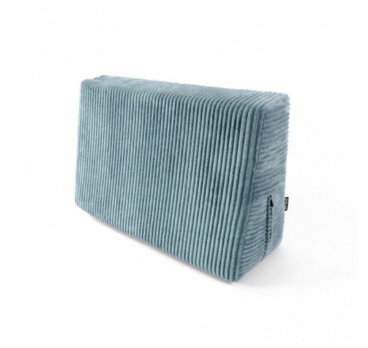 Seitenkissen für Paletten | Cordstoff | 60x40 cm | Farbe Blau