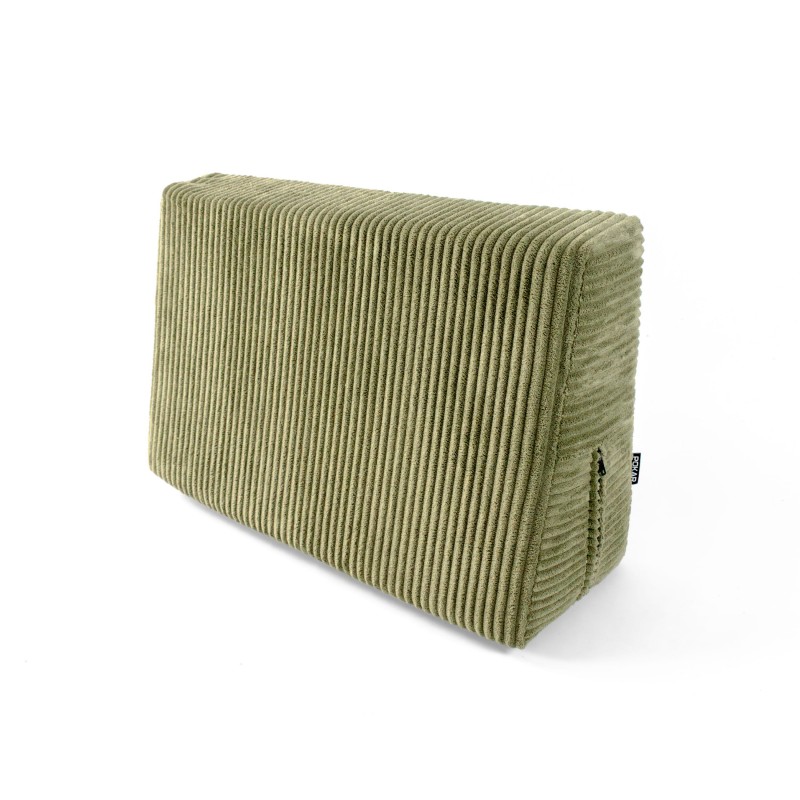 Seitenkissen für Paletten | Cordstoff | 60x40 cm | Farbe Grün