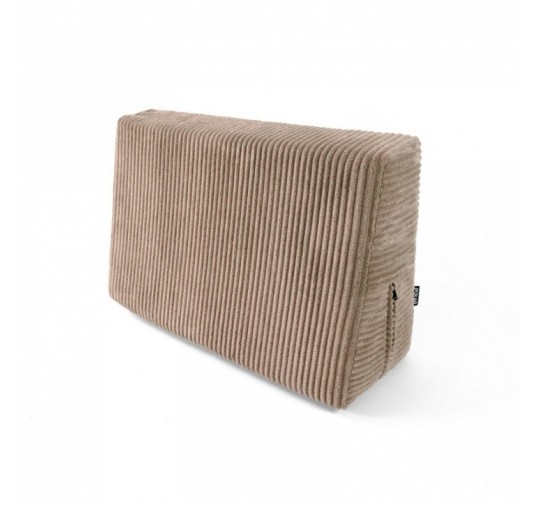 Seitenkissen für Paletten | Cordstoff | 60x40 cm | Farbe Braun