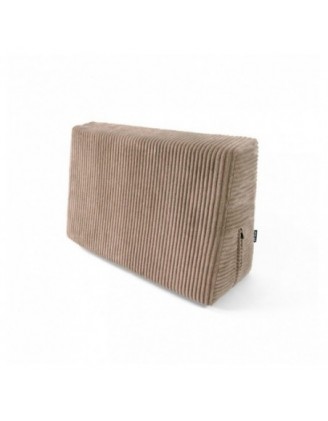 Seitenkissen für Paletten | Cordstoff | 60x40 cm | Farbe Braun