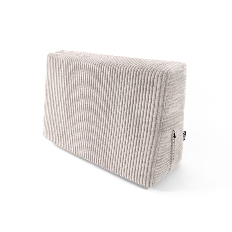 Seitenkissen für Paletten | Cordstoff | 60x40 cm | Farbe Dunkelbeige