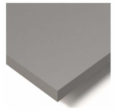 Tischplatte für Schreibtisch, Tisch - 2.5cm Grau 120x60 cm