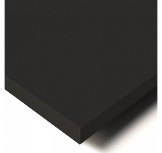 Tischplatte für Schreibtisch, Tisch - 2.5cm Schwarz 120x80 cm