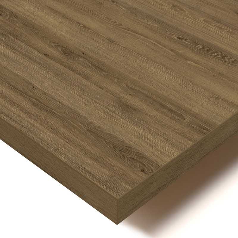 Tischplatte für Schreibtisch, Tisch - 2.5cm Eco Davos Eiche 160x80 cm