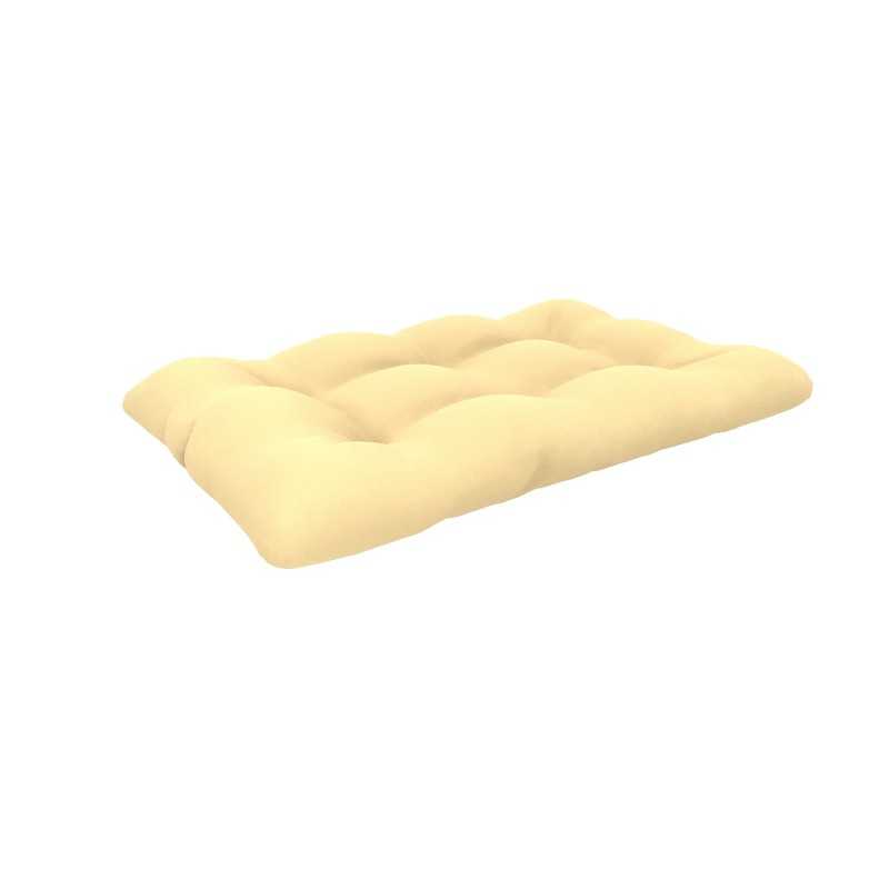 Palettenkissen Sitzkissen, Wasserdicht, Gesteppt, 120x80x15, Beige