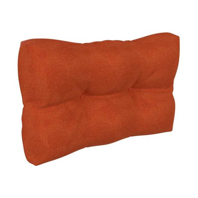 Palettenkissen Seitenkissen für Europaletten 60x40x12 cm, Gesteppt, Orange