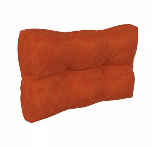 Palettenkissen Seitenkissen für Europaletten 60x40x12 cm, Gesteppt, Orange