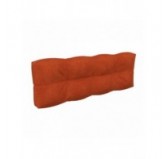 Palettenkissen Rückenkissen für Europaletten 120x40x12 cm, Gesteppt, Orange