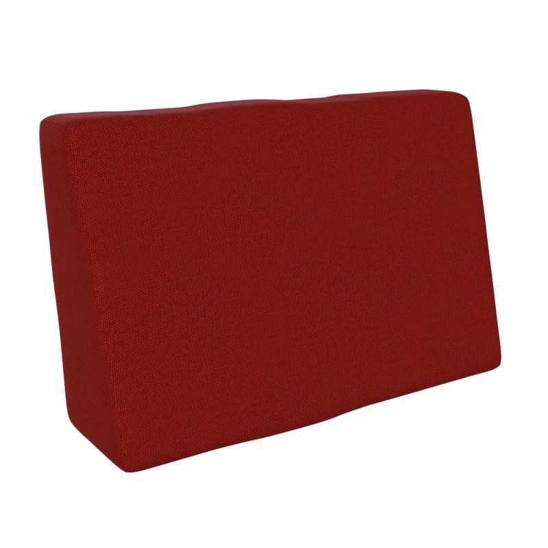 Palettenkissen Seitenkissen für Europaletten 60x40x20/10 cm, Rot