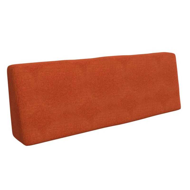 Palettenkissen Rückenkissen für Europaletten 120x40x20/10 cm, Orange