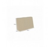 Palettenkissen Seitenkissen für Europaletten 60x40x20/10, Beige