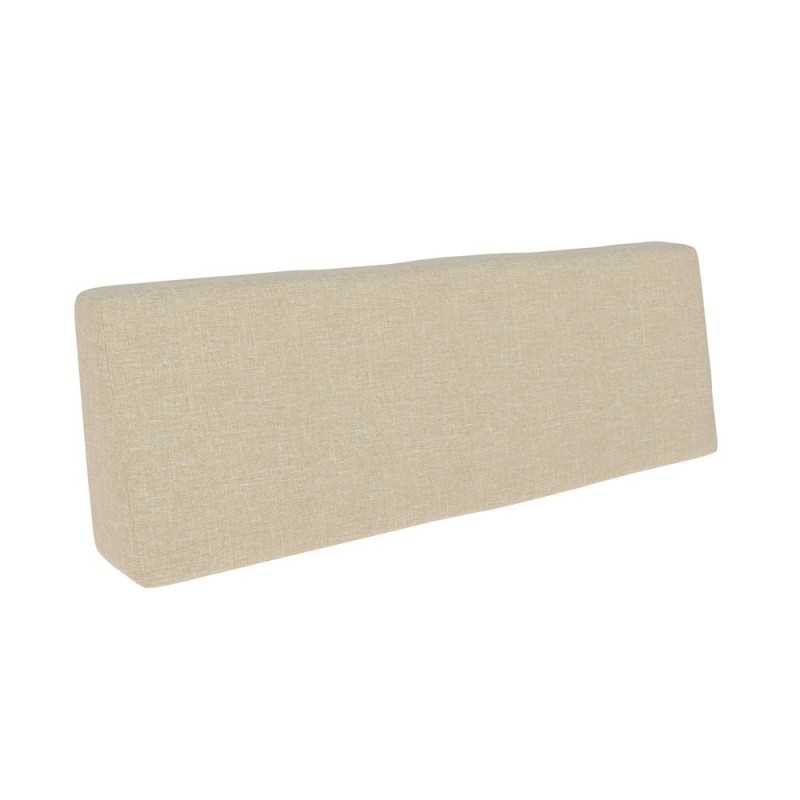 Palettenkissen Rückenkissen für Europaletten 120x40x20/10, Beige