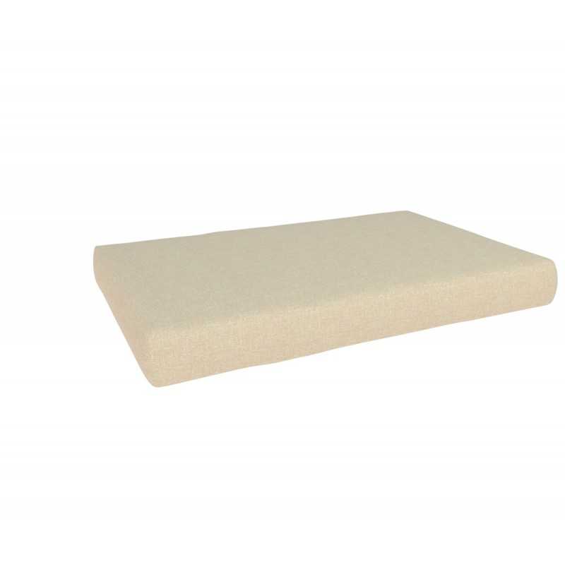 Palettenkissen Sitzkissen für Europaletten 120x80x15, Beige