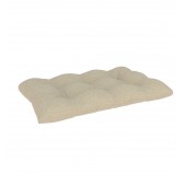 Palettenkissen Sitzkissen für Europaletten 120x80x12 Gesteppt, Beige