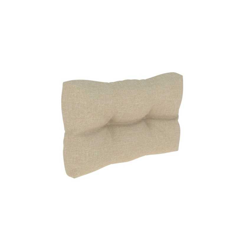 Palettenkissen Seitenkissen für Europaletten 60x40x12, Gesteppt, Beige