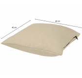 Dekokissen für Palettensofa, Palettenkissen 40x40 cm, Beige