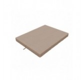 Klappmatratze für Gästebett, Camping, Reisen 80x195x15 Beige