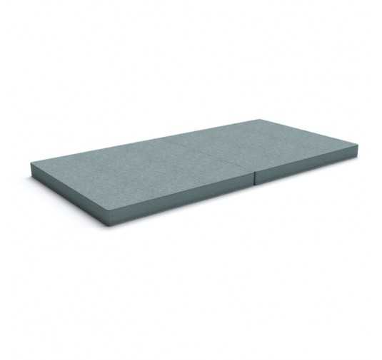 Faltmatratze 160x80x8 cm für modulares Kindersofa, blau