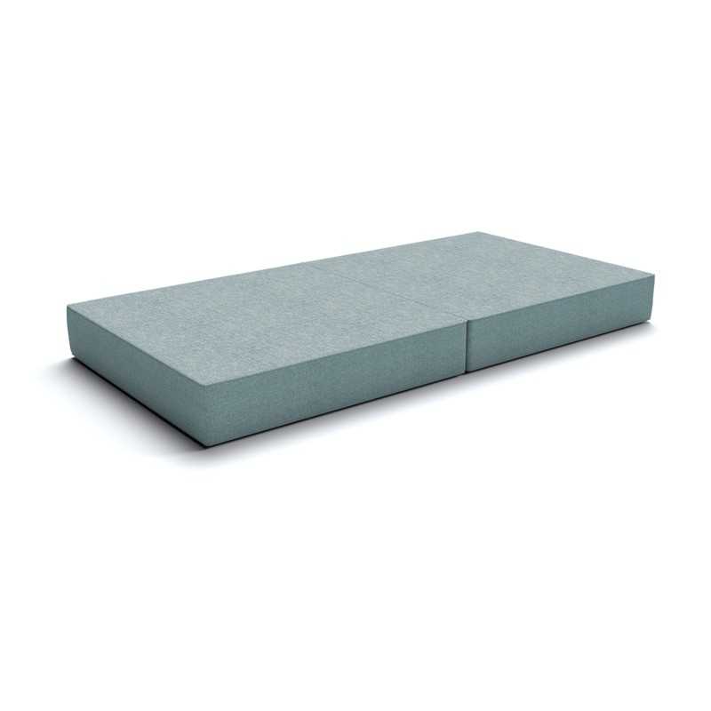 Faltmatratze 160x80x15 cm für modulares Kindersofa, blau