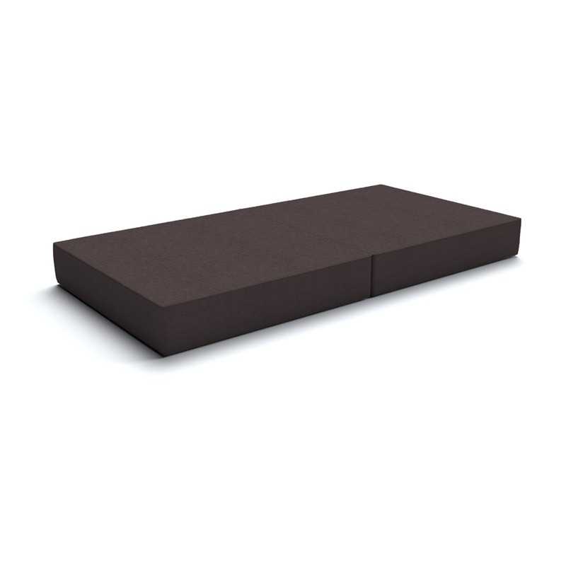 Faltmatratze 160x80x15 cm für modulares Kindersofa, anthrazit